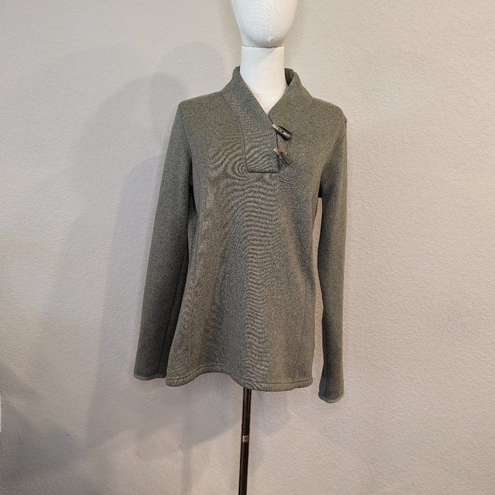 Women's Eddie Bauer Sweatshirt | Size M | Green| Outdoors, Hiking